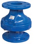 CLAPET ANTI-RETOUR A MEMBRANE DN200 - CORPS FONTE GGG40 - MEMBRANE EPDM - PN16