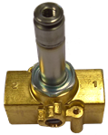 ASCO Solenoid valve Serie 356 - Brass body - FPM - 3/2 - U - G1/8'' - No voltage - With manual oper.