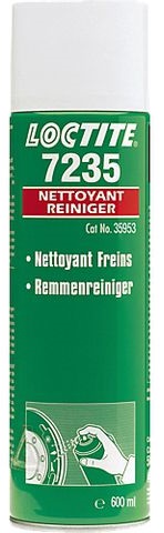 LOCTITE 7235 - nettoyant dégraissant pour freins en aérosol - 600ml