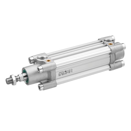 Profile barrel cylinder alum. ISO15552 - Ø32 - Stroke: 100 - 10 bar - Double acting - S.S. Rod